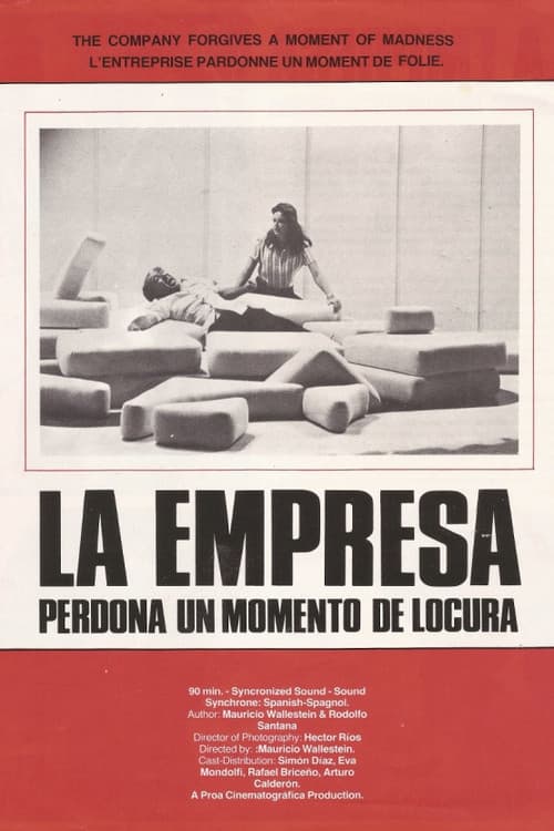 Poster for The Company Forgives a Moment of Madness