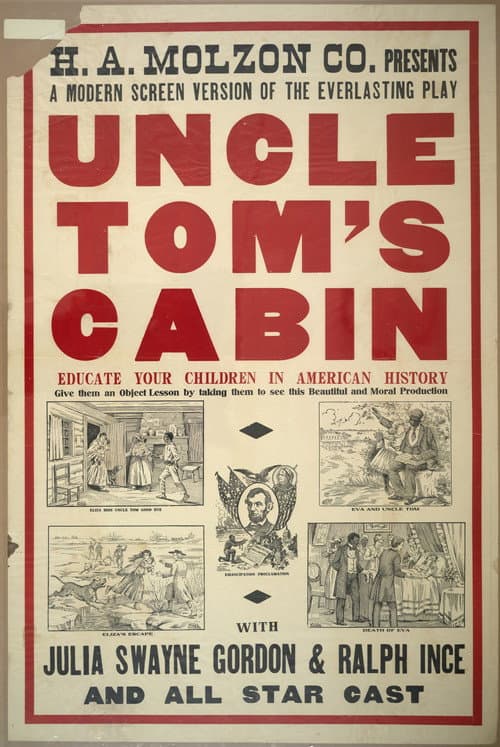 Poster for Uncle Tom's Cabin