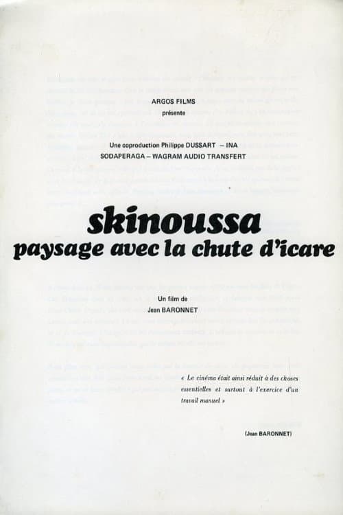 Poster for Skinoussa, paysage avec la chute d'Icare
