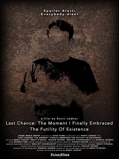 Poster for Last Chance: The Moment I Finally Embraced the Futility of Existence