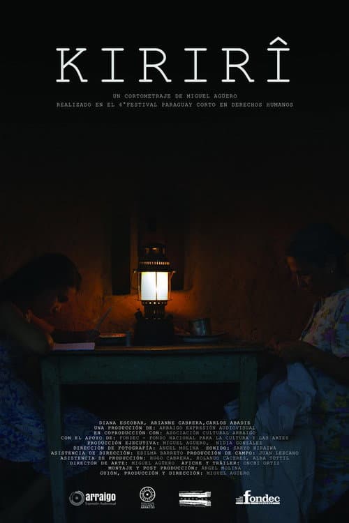 Poster for Kirirî (Silence)