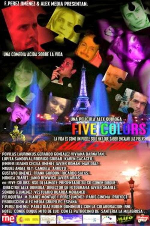 Poster for Five Colors