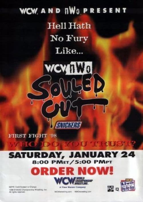 Poster for WCW Souled Out 1998