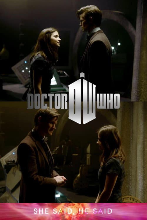 Poster for Doctor Who: She Said, He Said