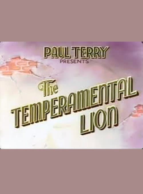 Poster for The Temperamental Lion