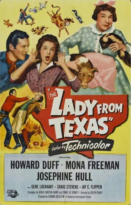 Poster for The Lady from Texas