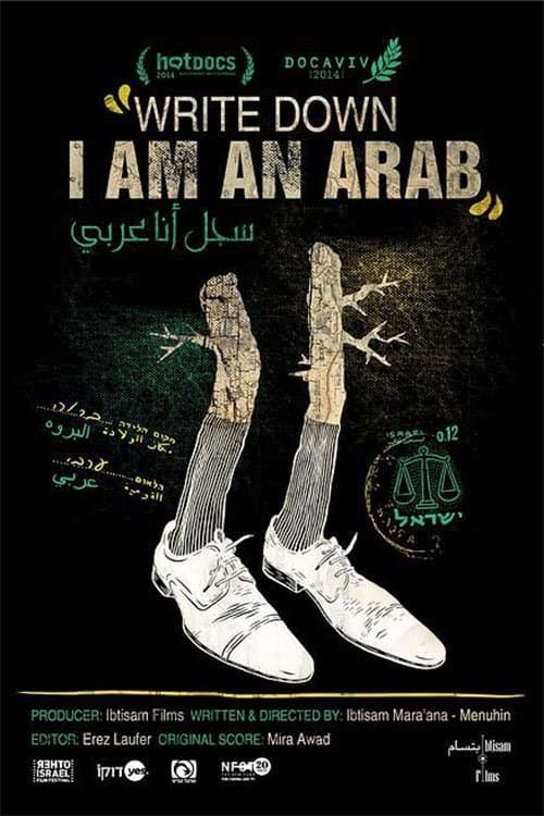 Poster for Write Down, I Am an Arab