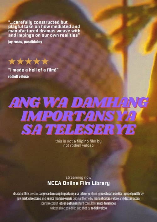 Poster for Death to Philippine Cinema!