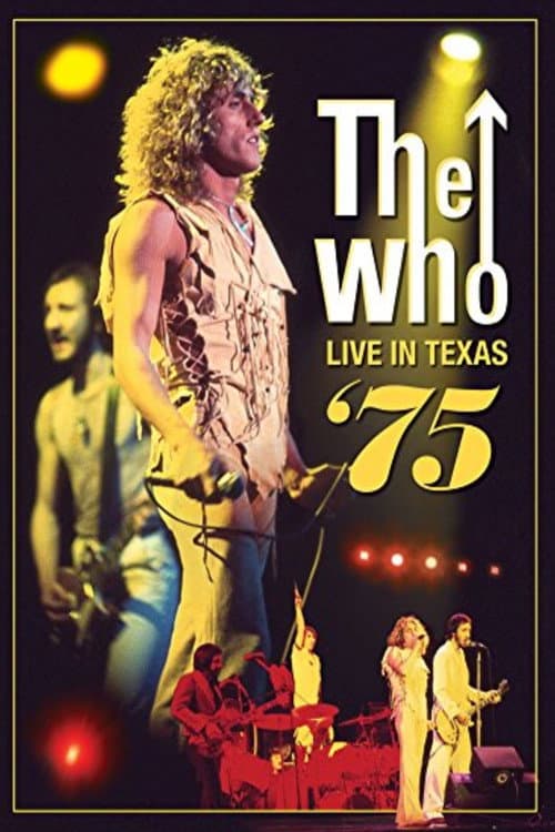 Poster for The Who: Live in Texas '75