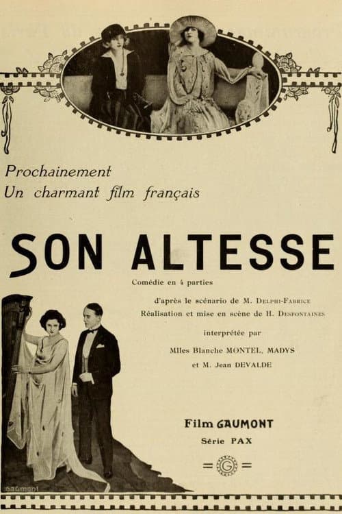 Poster for Son altesse