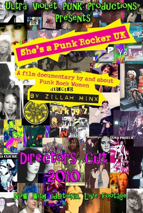 Poster for She's a Punk Rocker UK