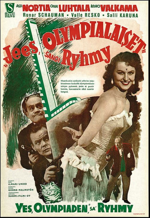 Poster for Jees, olympialaiset, sanoi Ryhmy