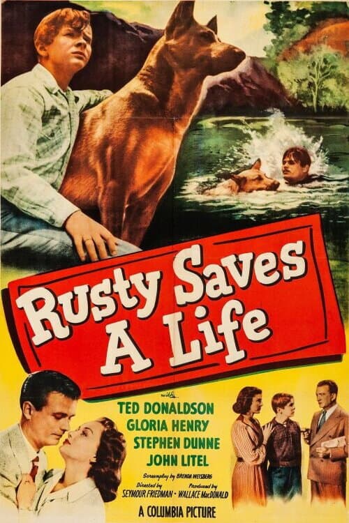 Poster for Rusty Saves a Life