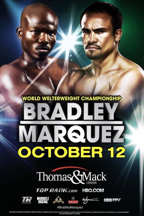 Poster for Timothy Bradley vs. Juan Manuel Marquez