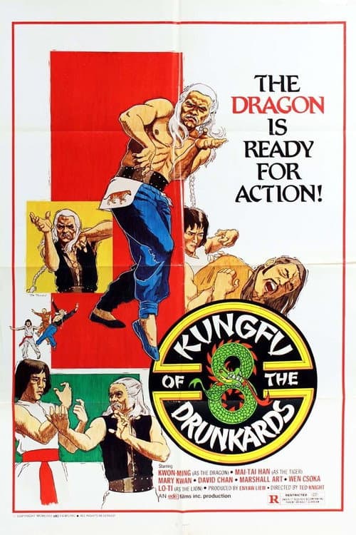 Poster for Kung Fu of 8 Drunkards