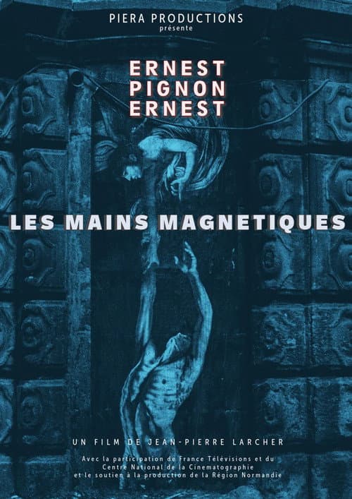 Poster for Les Mains magnétiques, Ernest Pignon-Ernest