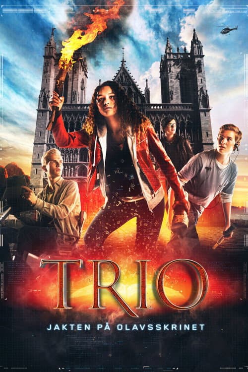Постер до фільму «TRIO - The Hunt for the Holy Shrine»