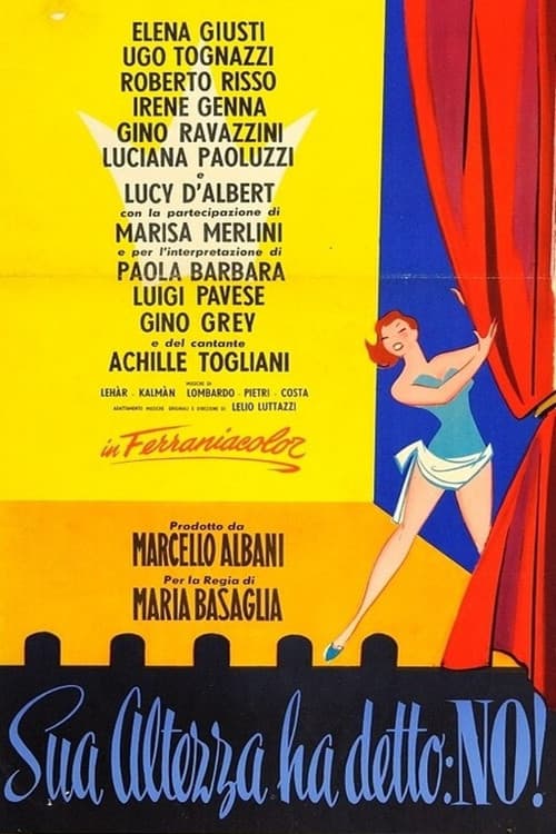 Poster for Sua altezza ha detto: no!