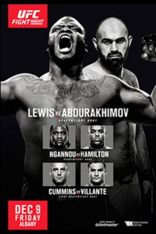 Постер до фільму «UFC Fight Night 102: Lewis vs. Abdurakhimov»
