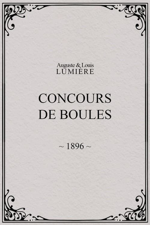 Poster for Boules Game