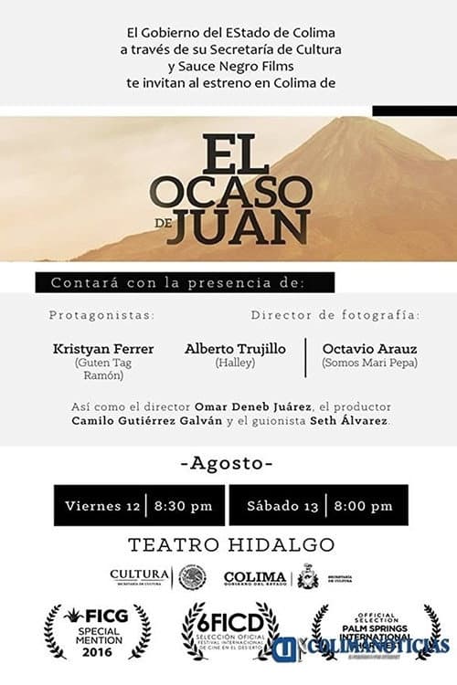 Poster for El ocaso de Juan