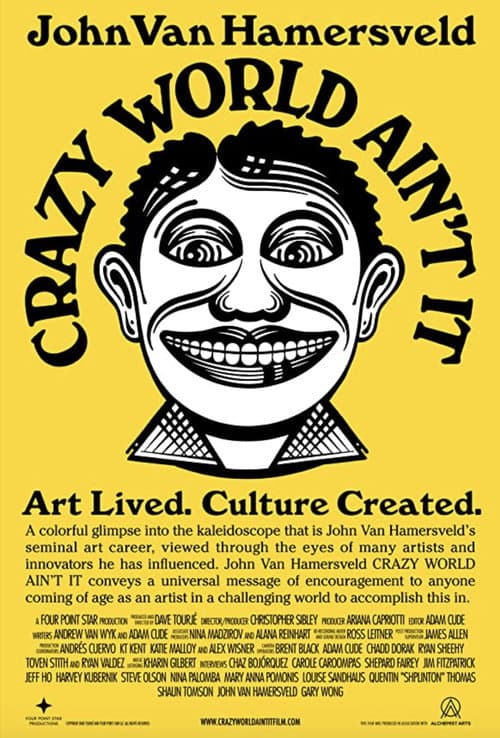Poster for John Van Hamersveld Crazy World Ain't It
