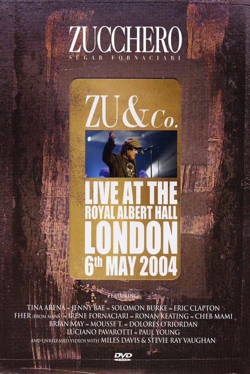 Poster for Zucchero | Zu and co.: Live at Royal Albert Hall