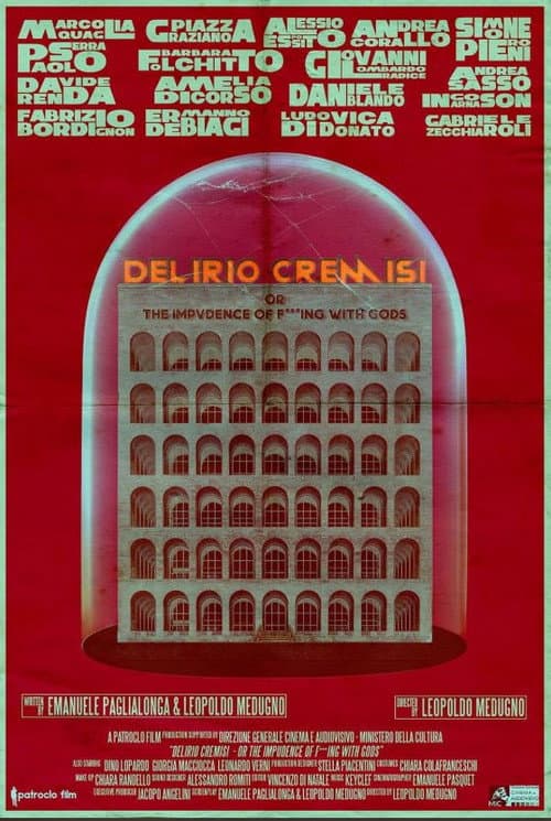 Poster for Delirio Cremisi
