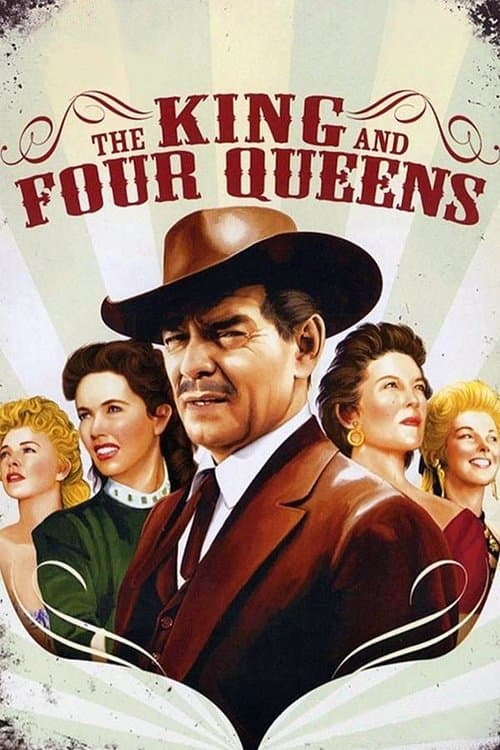Poster for The King and Four Queens