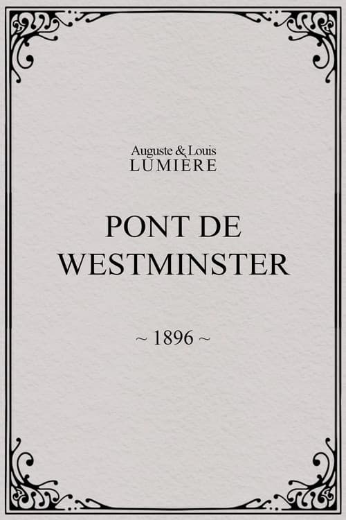 Poster for Pont de Westminster