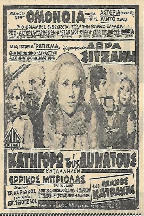 Poster for Κατηγορώ τους δυνατούς