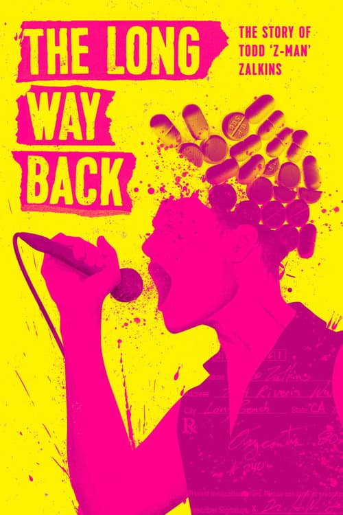 Poster for The Long Way Back: The Story of Todd Z-Man Zalkins
