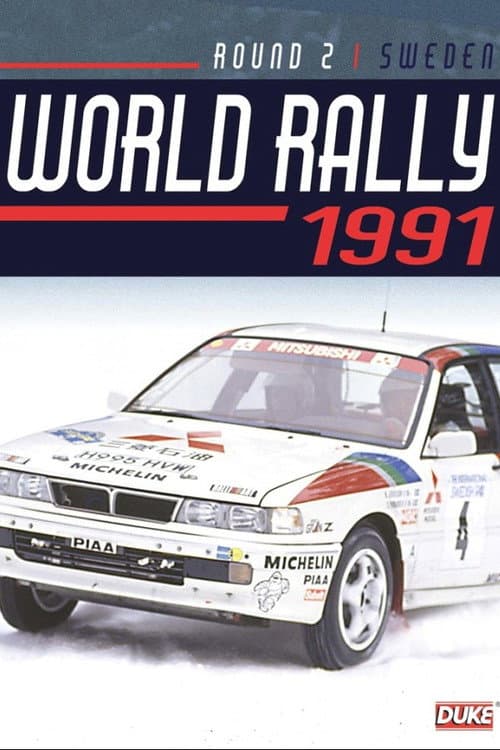 Poster for Rally Sweden 1991