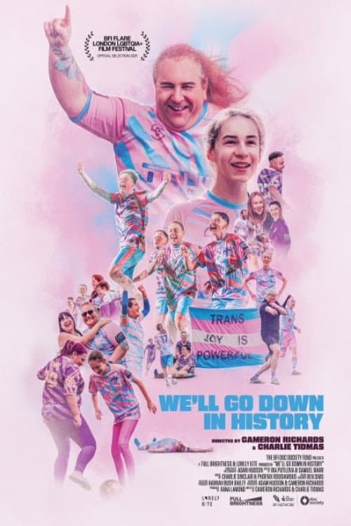 Poster for We'll Go Down in History