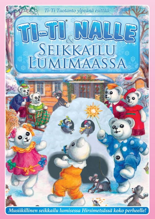 Poster for Ti-Ti Nalle & Seikkailu Lumimaassa