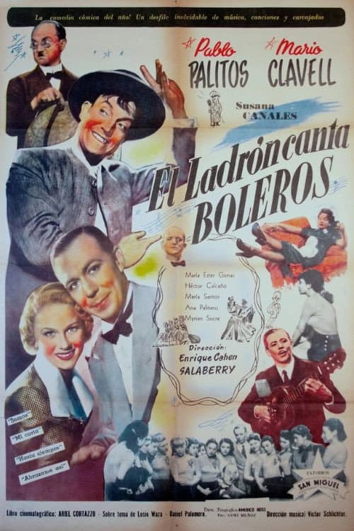 Постер до фільму «El ladrón canta boleros»