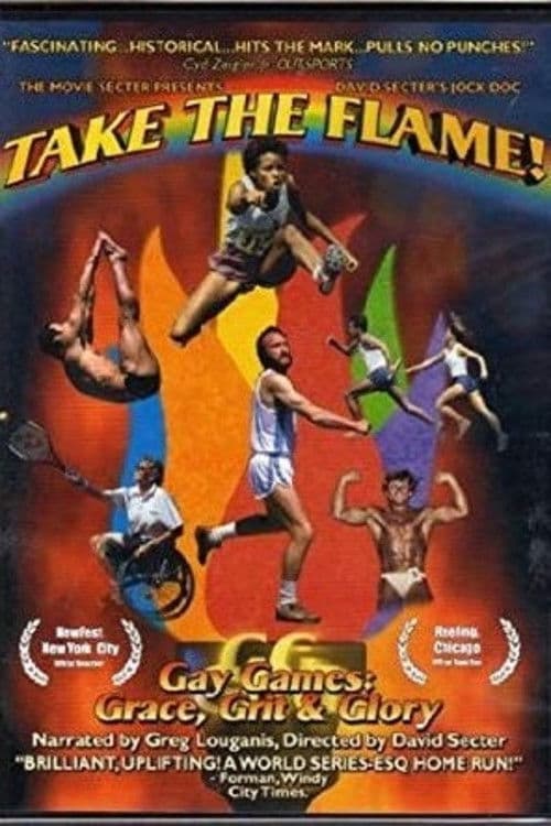 Poster for Take the Flame! Gay Games: Grace, Grit, and Glory