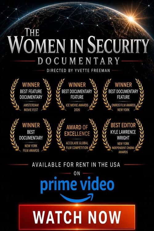 Poster for The Women in Security Documentary