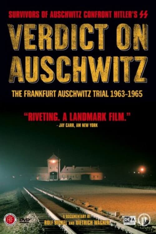 Poster for Verdict on Auschwitz