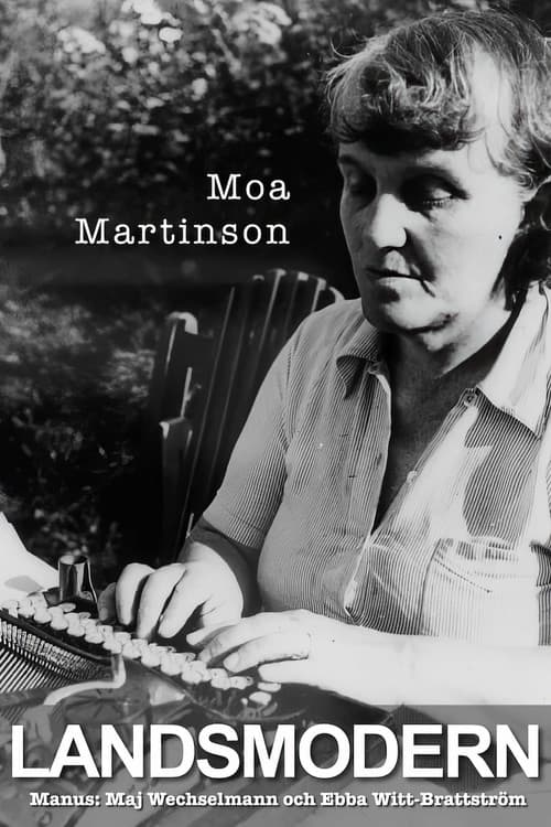 Постер до фільму «Moa Martinson - Mother of the Country»