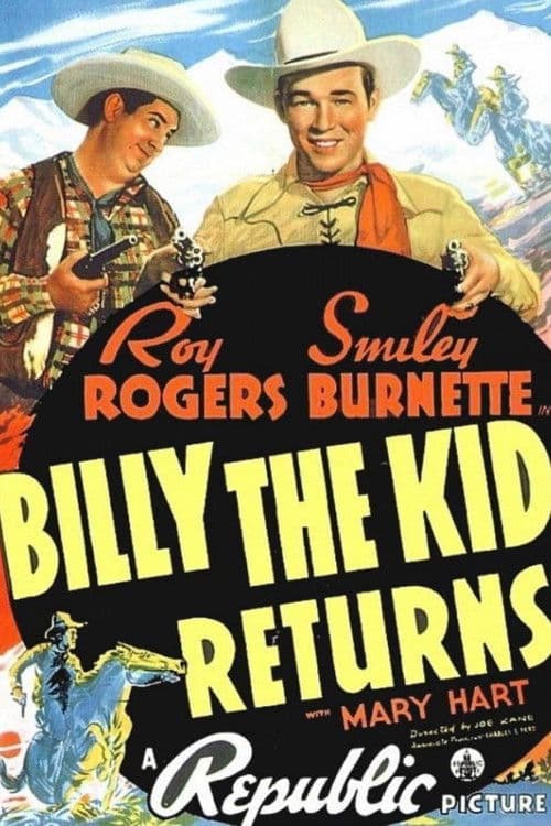 Poster for Billy The Kid Returns