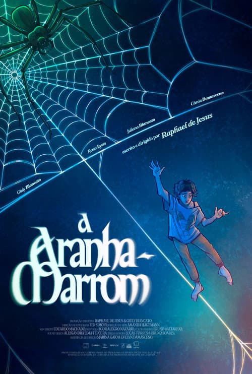 Poster for The Writer and the Brown Spider