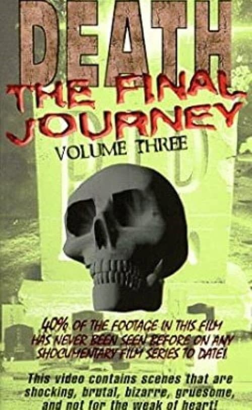Poster for Death The Final Journey Vol. 3