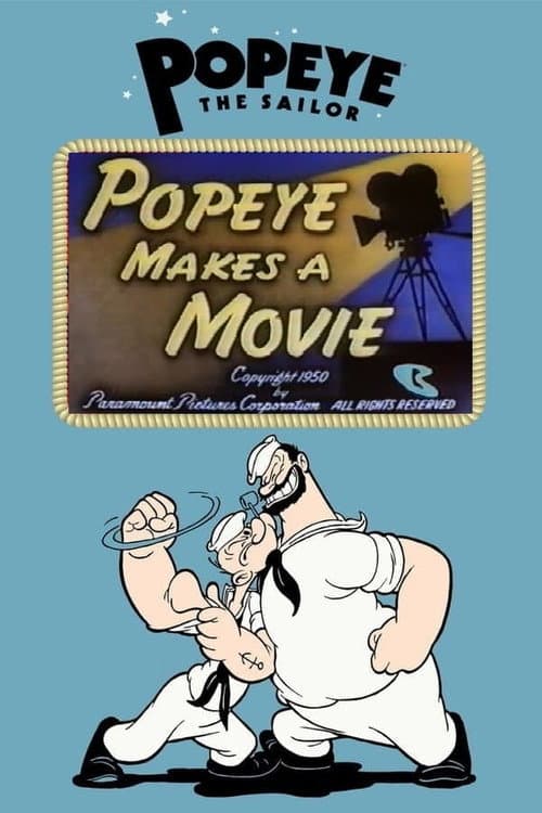 Poster for Popeye Makes a Movie