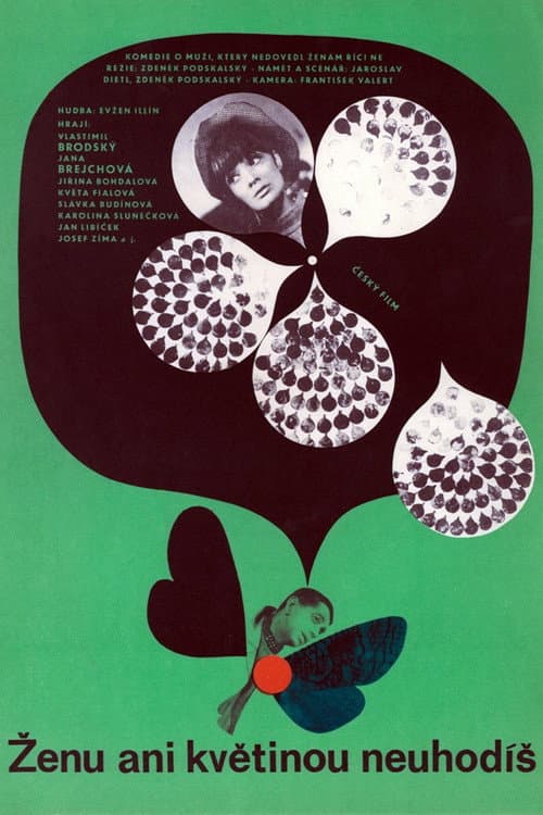 Poster for Never Strike A Woman... Even with A Flower