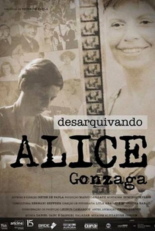 Poster for Desarquivando Alice Gonzaga