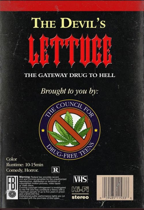 Poster for The Devil's Lettuce: A Cursed 90s PSA