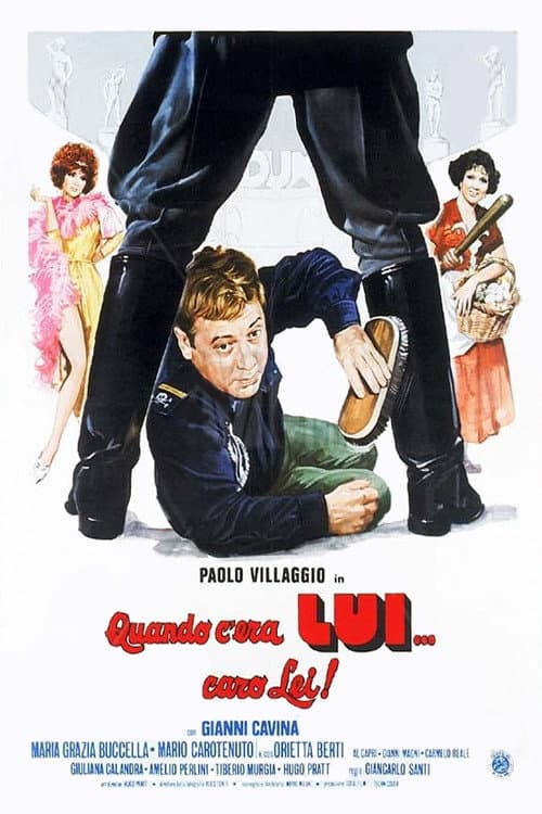 Poster for Quando c'era lui... caro lei!