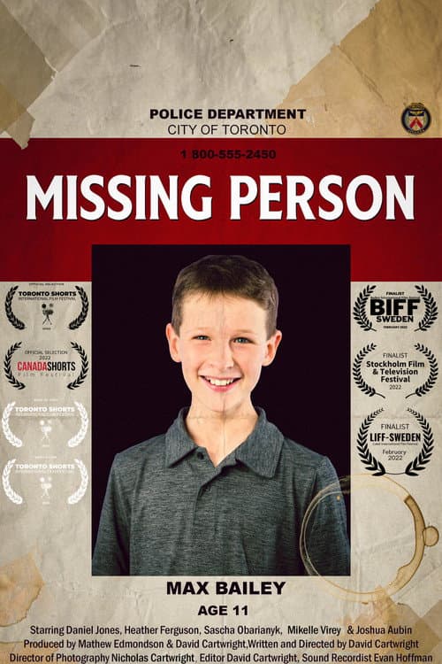Poster for Missing Person