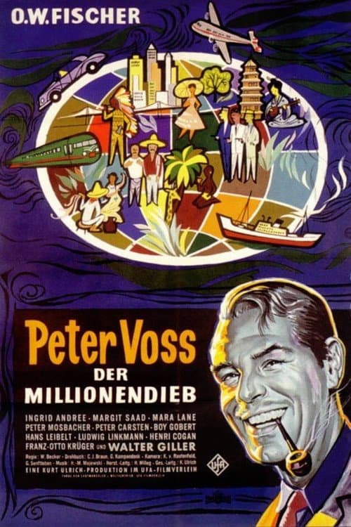 Постер до фільму «Peter Voss, der Millionendieb»